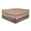 ULTCOVER Waterproof 600D Polyester Square Hot Tub Cover Outdoor SPA
