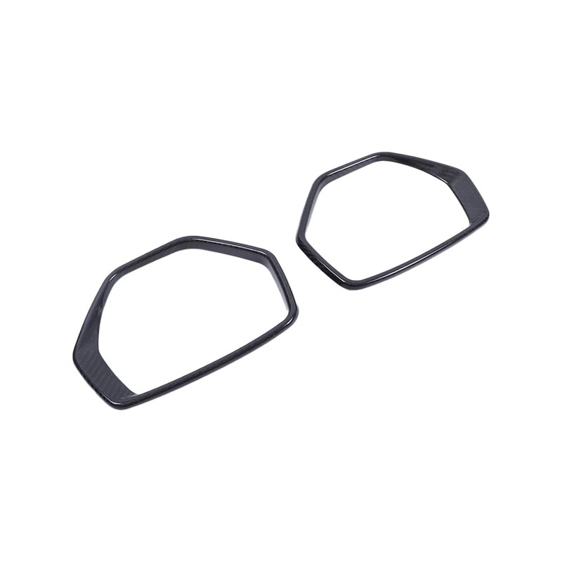 MXT-23 Real Carbon Fiber Side View Mirror Frame Cover Ring