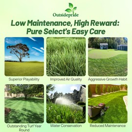Outsidepride Pure Select Creeping Bent Grass Seed - 5 lbs. Premium Turf Grass for Putting Greens, Tees & Fairways, Dense & Fine-Textured Lawn Seed for Smooth, Professional-Quality Golf Greens & Lawns