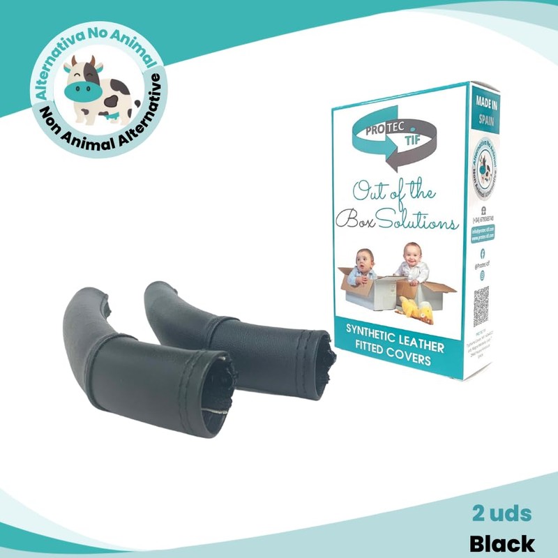 PROTEC TIF Cybex Priam Synthetic Leather Handlebar Covers