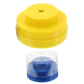 OHPHCALL 2 Pcs Grinding Head Storage Box Nail Bits Holder Nail Display Stand Nail Drill Bit Organizer Nail Bits Storage Holder Nail Drill Bits Display Holder Nail Drill Bit Stand Pp