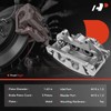 A-Premium Front Disc Brake Caliper Assembly with Bracket Compatible with