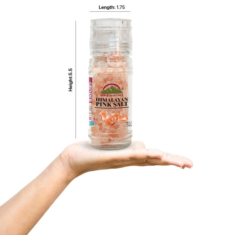 Himalayan Chef Himalayan Salt Grinder-3.5 oz