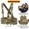 KRYDEX Tactical Chest Rig Elastic Rig Cummerbund with X Harness
