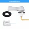 Hibbent Toilet Tank Flush Lever Replacement, Universal Front Mount Handle