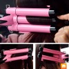 Maíz Rizadora Cabello Pelo 3 Tubos Ferro Barriles Waflera Tenaza