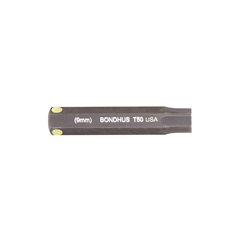 BONDHUS (Genuine Domestic Product) [Replacement] Torx® Bit T50 [Insertion Angle: