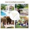 Triangle Sun Shade Sails, 2 x 2 x 2M Waterproof