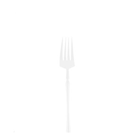 EcoQuality White Disposable Plastic Salad Fork - Heavy Weight Plastic White Cutlery, Disposable Utensils, Silverware Perfect for Wedding, Birthday, Event Planning, Baby Shower, Anniversaries (80)