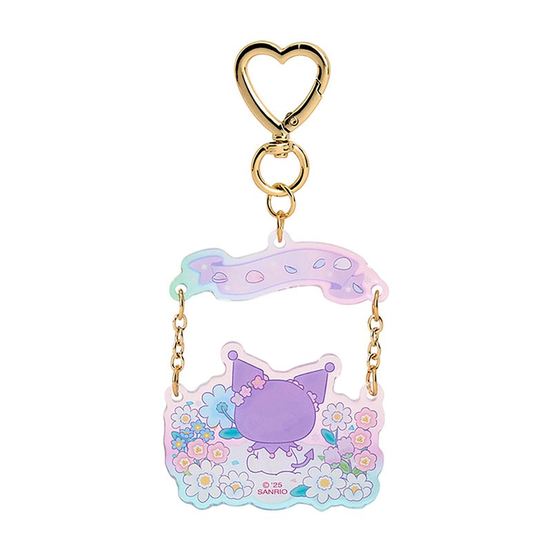 Sanrio Acrylic Keychain (Everyone is the Star! Exciting Design) Kuromi