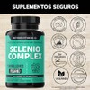 Selenio | Seleniometionina 240mcg, con Vitamina E, Moringa y Raíz