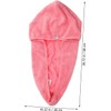 Toalla de Microfibra para Cabello Rápido Secado Gorro Absorbente para