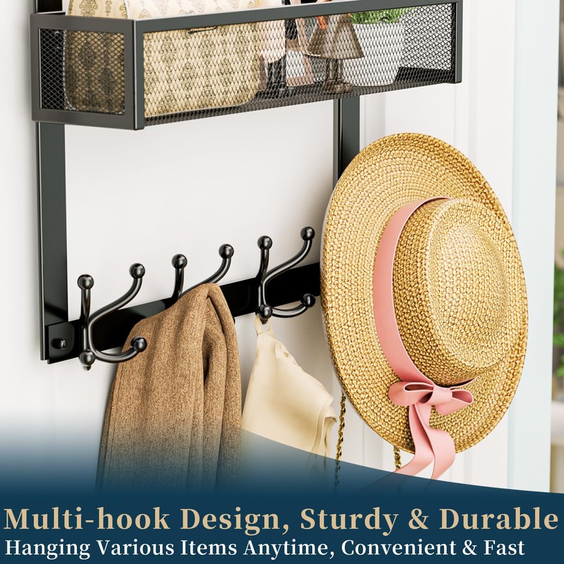 Consumest Over The Door Hooks Organizer - Over Door Hanger