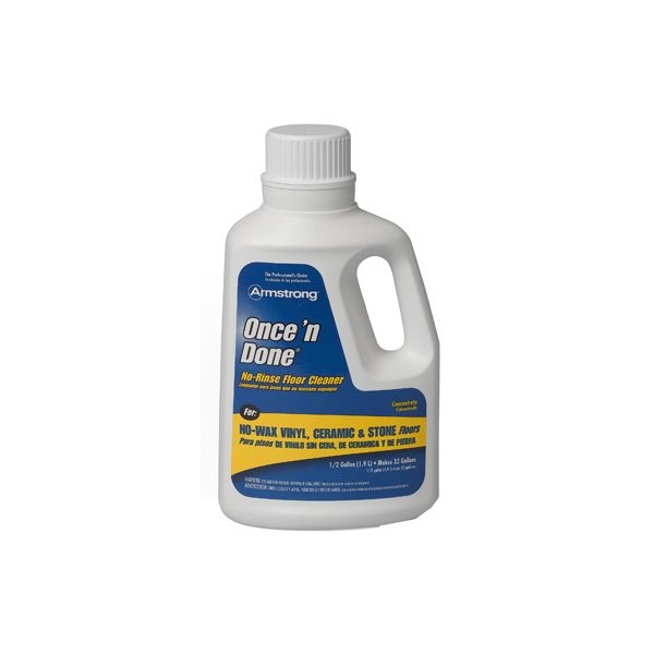 Armstrong Once'N Done Citrus Scent Floor Cleaner 64 oz. Liquid