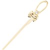 Takakuwa Metal Diamond Ribbon Muddler Silver/Gold, Set of 2