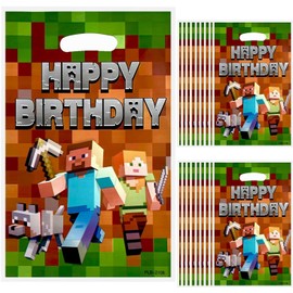 30pcs Birthday Party Gift Bags Candy Bags Goody Bags,Game theme Birthday Party Supplies Decorations