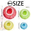 Pack of 96 Elastic Food Storage Bags, Reusable Food Covers,