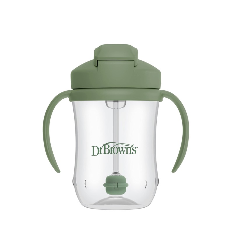 Dr. Brown's Milestones Baby's First Straw Cup, Training Cup with