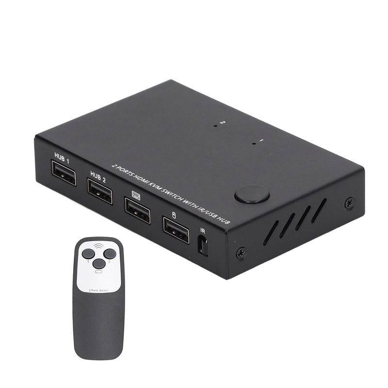 2 in 1 Out KVM Switch 3840 X 2160 Resolution