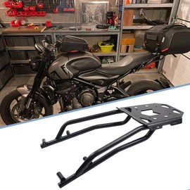 Motorcycle Rear Luggage Cargo Rack Aluminum Top Plate Support Bracket for T&RI&UM&PH Trident 660 2021 2022 2023 2024 Top Rack