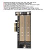 Adapter Card PCI-E B-keyM-key M.2 NGFF+NVME Interface NGFF SSD Hard