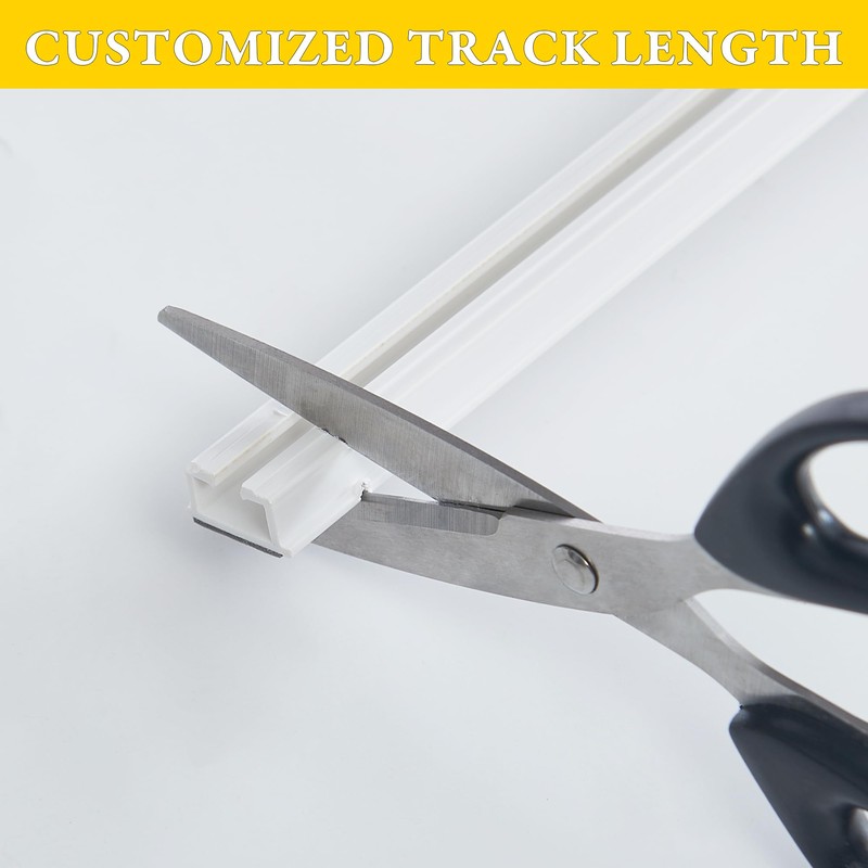 NICETOWN Door Curtain with Track, Thermal Insulated Blackout Curtain Include