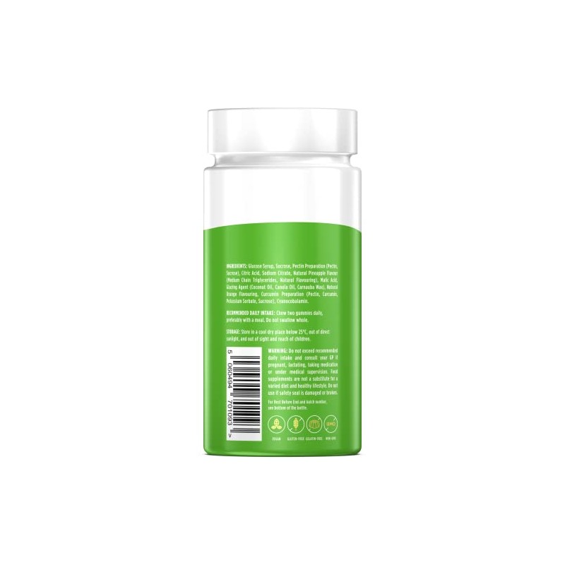 Vegan Vitamin B12 Gummies Wellgard – High Strength B12 Supplement