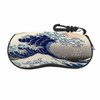 IBILIU Eyeglasses Case Japanese The Great Wave Off Kanagawa Pattern