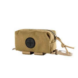 OneTigris Porta Bolsas para Popó de Perro con Cierre - Bolsita para Excremento Canino - Accesorio para Correa para Pasear, Entrenar, Correr o Senderismo