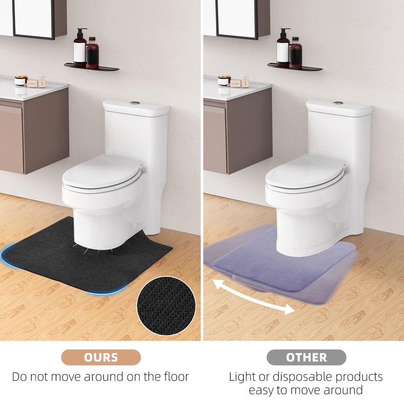 HBGOTL Upgrade Round Commode Potty Training Mats for Boys, Potty
