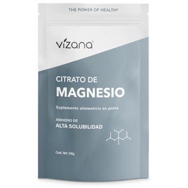 VIZANA NUTRITION | Citrato de Magnesio en Polvo (Trimagnesio Citrato Anhidro) 100g