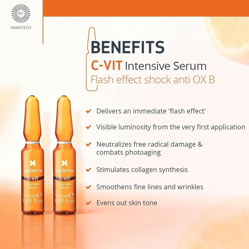 Sesderma C-Vit Ampolletas Intensive Serum Vitamina C 12% 10 ampolletas