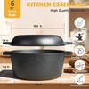 Advanced Cast Iron Dutch Oven for Baking, With Banneton Bread