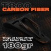 3D Printing Carbon Saddle Ultralight 152g 250x140mm 3D Carbon Hexagonal