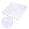 SEWACC Transparent Acrylic Clay Rolling Board Square Sculpting Surface for