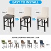 YISUN Waterproof Bar Stool Covers, Stretch Pub Stool Chair Cover