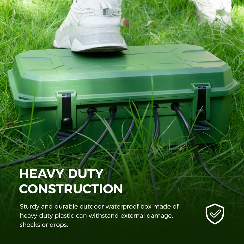 WELKIN Heavy-Duty Outdoor Electrical Box (15.3 * 5.4 * 8.9
