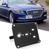 Front License Plate Bracket No Drill Car Front Bumper Tow