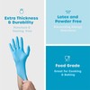 Comfy Package Synthetic Vinyl Blend Disposable Plastic Gloves [100 Count]