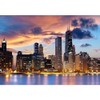 CafePress Chicago Rectangle Magnet, 3"x2" Refrigerator Magnet
