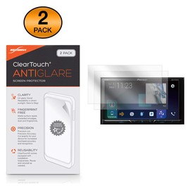 BoxWave Screen Protector Compatible with Pioneer AVH-601EX - ClearTouch Anti-Glare (2-Pack), Anti-Fingerprint Matte Film Skin
