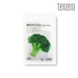 TenZero Solution Vitalizing Broccoli Sheet Mask 25ml x 10 Sheets / TenZero Solution Vitalizing Broccoli Sheet Mask 25ml x 10 Sheets