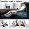 Aeroplane Footrest, Footrest Made of Premium Memory Foam, Portable, Adjustable,