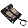 Watercolour Brush Canvas Pen Roll Bag Roll Pencil Case Pen