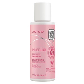 Joico InnerJoi Preserve Shampoo | For Color-Protection & Shine | For Color-Treated Hair | Sulfate & Paraben Free | Naturally-Derived Vegan Formula | 1.7 Fl Oz