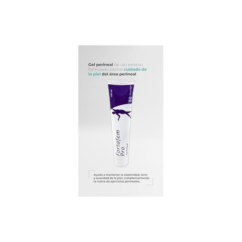 Fortafem Pro Gel Perineal, Hidratación y Elasticidad de la Zona