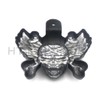 SMT-Chrome Skull head horn cover Red Light Compatible With 92-16