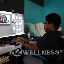 H2WELLNESS Magnetic Therapy Bracelet Super Ultra Strength Waterproof Breathable Comfortable Adjustable Infused with Titanium and Copper Sport Band (Small-White)