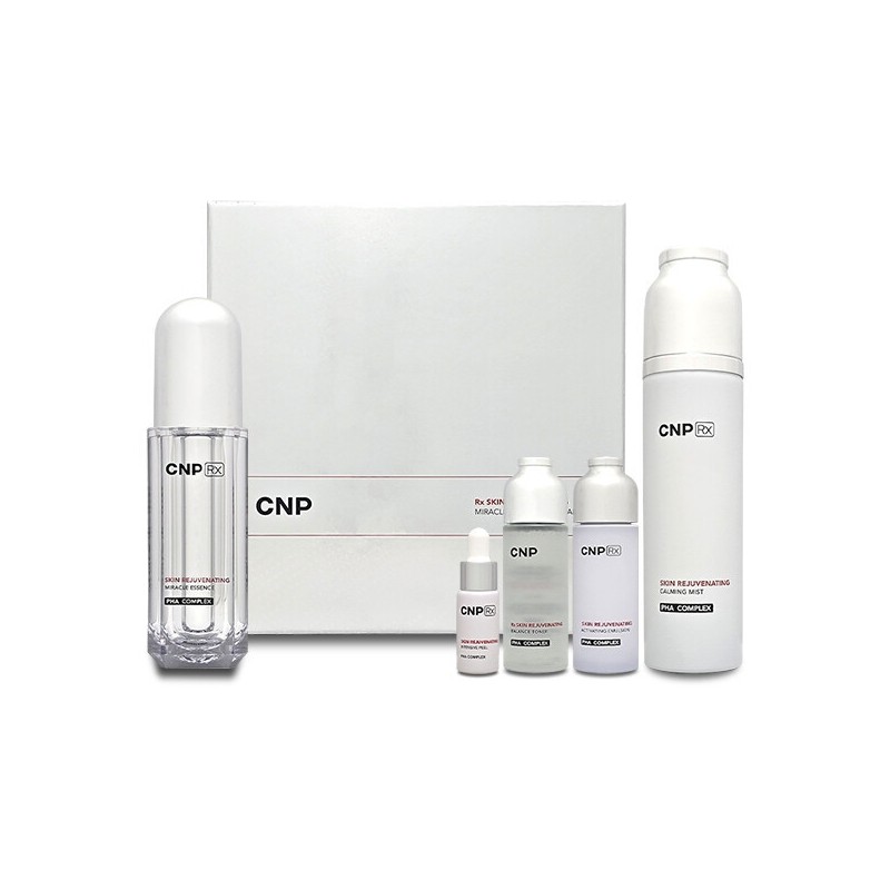 CNP Rx Skin Rejuvenating Miracle Essence 50ml Set / CNP
