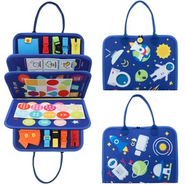 Montessori Toy Educational Toy, Busy Board, 2 Years, 1 Year Old, Ranking, Baby, Fingertips, Children, 3 Years, Toddler, 3 Years Old, Boys, Strings, Toys, Present, Teaching Tool, Kids, 5 Years, 4 Year Old, Washable, Educational Toy, Sensory Board, Monteki